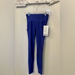 NWT Lululemon Fast and Free HR fleece lined leggings